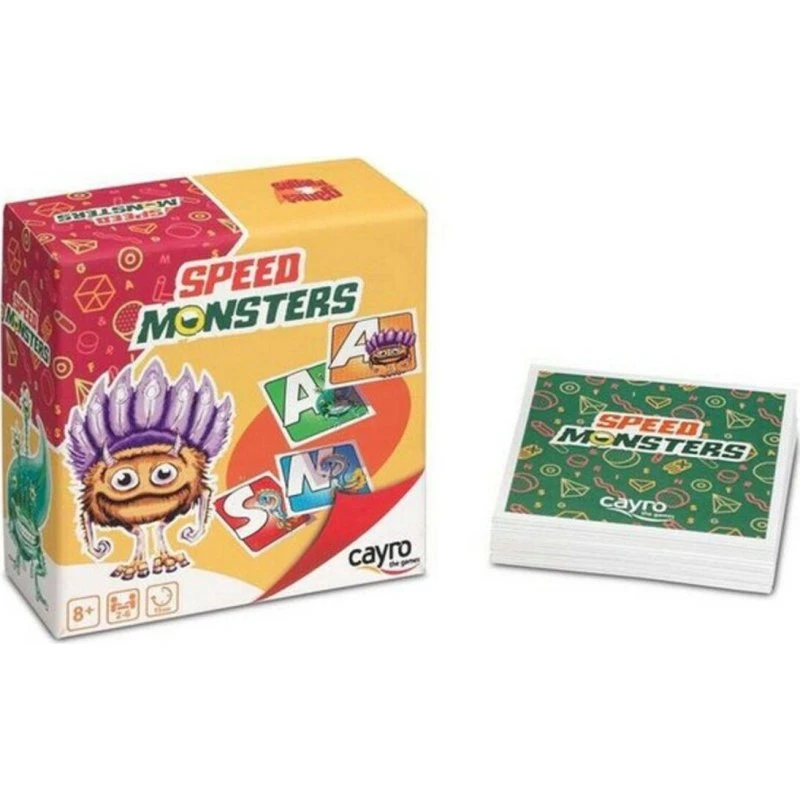 Cayro Speed Monsters – hurtigt kortspil til 2-6 spillere