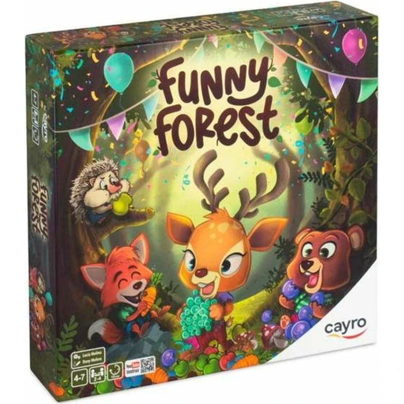 Cayro Funny Forest - Brætspil for børn fra 3 år