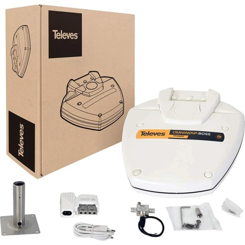 Televes OMNINOVA BOSS BIII/UHF K3-12/21-48 LTE700, omnidirektionel antenne med LTE-filter