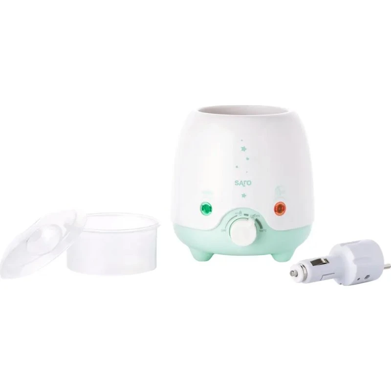 SARO Home & Car Babyflaskevarmer, Hvid