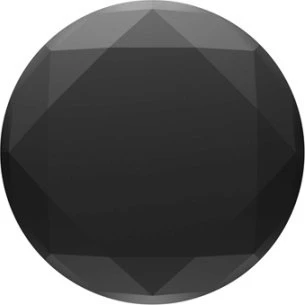 PopSockets Metallic Diamond Black Aftageligt Greb med Stand