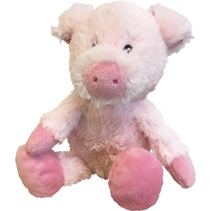 Gloria Peggy Pink Gris – Plysbamse med Lyd til Hund