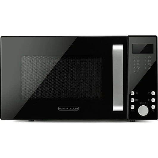 Black+Decker BXMZ900E Mikrobølgeovn med Grill 23L 900W Sort