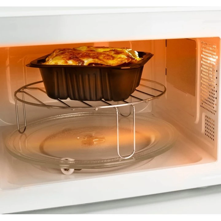 Black+Decker BXMZ700E 700W Mikrobølgeovn med Grill, 20L, Hvid
