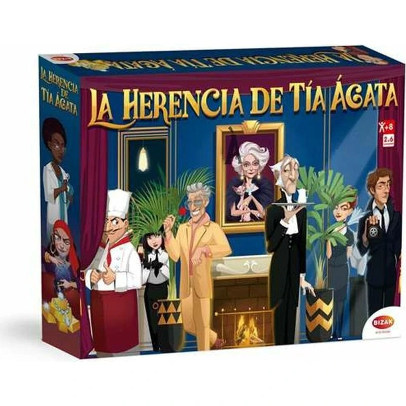 Bizak La Herencia de Tía Ágata (ES, EN) - Brætspil