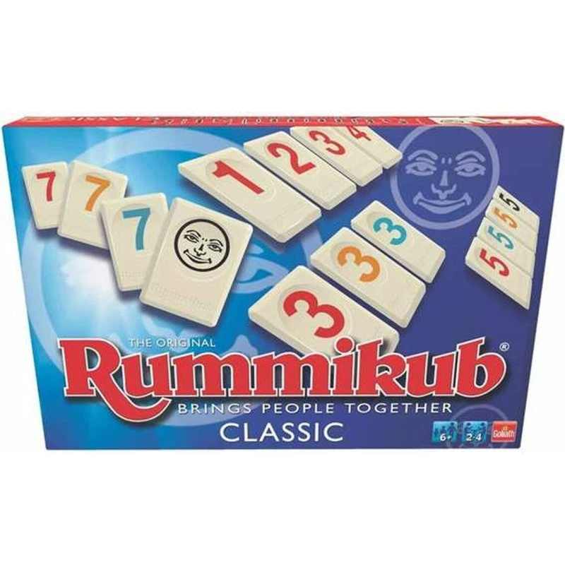 Bizak Rummikub Classic - Klassisk brætspil for hele familien