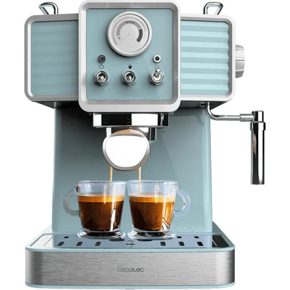Cecotec Power Espresso 20 1,5 L Semi-auto Espressomaskine, Blå