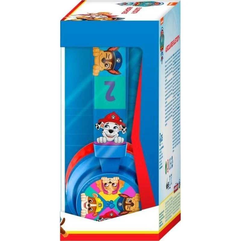 Kids Licensing Paw Patrol trådløse hovedtelefoner, Bluetooth, 10 timer batteritid