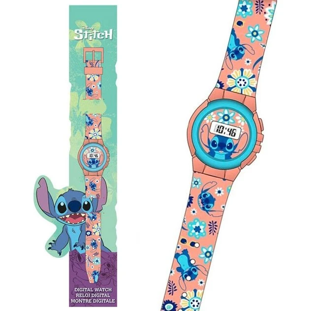 Disney Lilo og Stitch Magisk Digitalt Ur, 29 cm