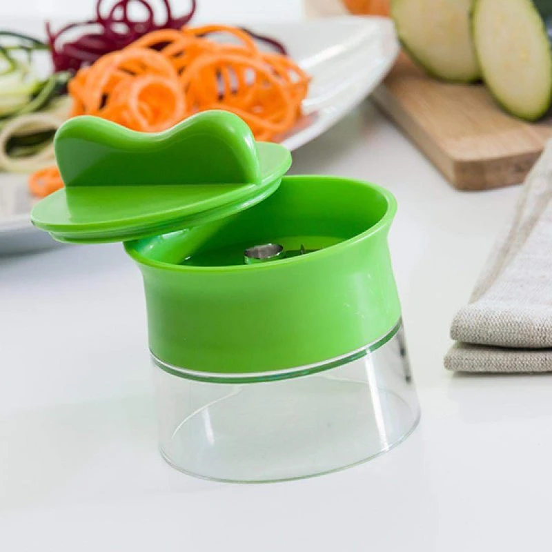 InnovaGoods Mini Spiralizer, grøn