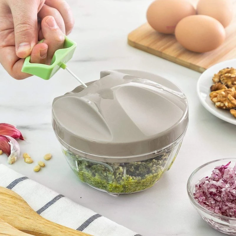 InnovaGoods Manual Minihakker 40 cl med Snor