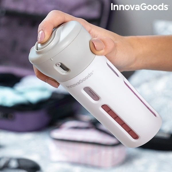 InnovaGoods 4-i-1 Rejsedispenser, 160 ml