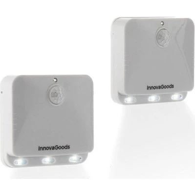 Lumtoo InnovaGoods LED-lampe med bevægelsessensor 2 stk.