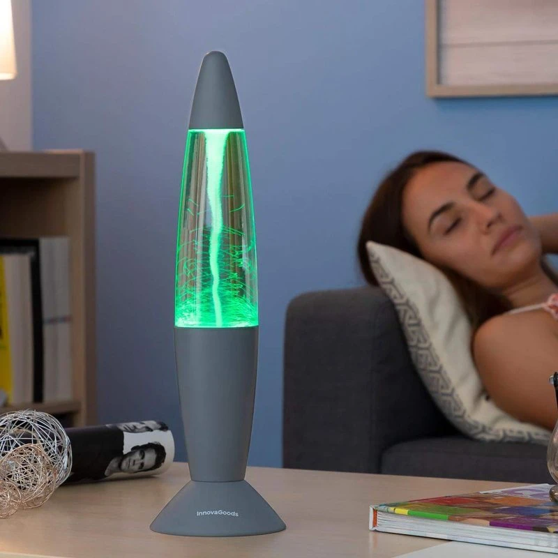 InnovaGoods Tornado Lavalampe, USB-drevet med skiftende LED-lys