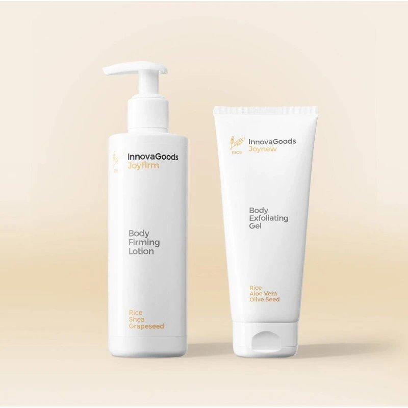 InnovaGoods Rice Body Care Duo Pack – Vegansk kropspleje