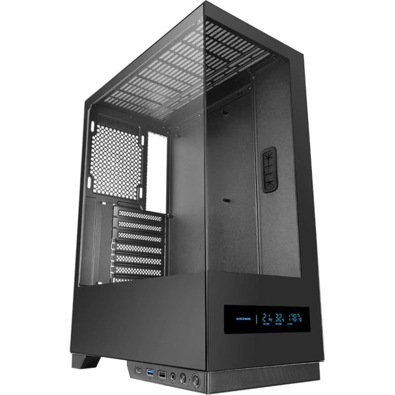 TACENS Mars MC-PULSAR LCD Midi Tower, Sort