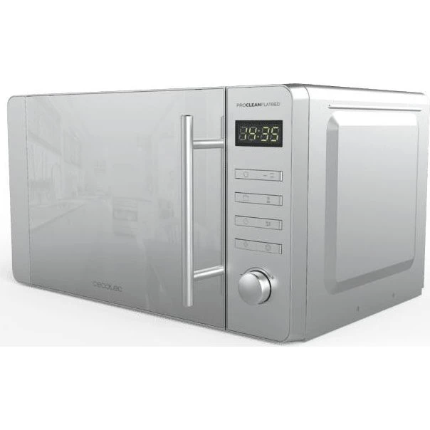 Cecotec Proclean 5120 Inox 20L Mikrobølgeovn, 700W, Sølv