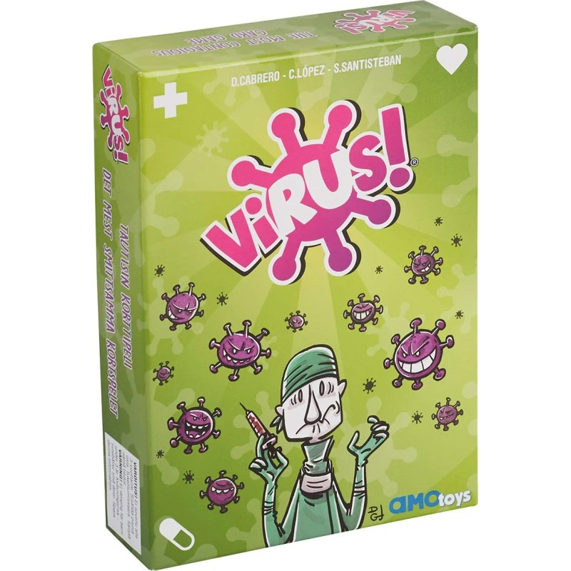 Games Virus Spil – Infektionsskæbne for 2-6 spillere