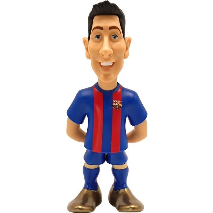 MINIX FC Barcelona Robert Lewandowski Fodboldfigur