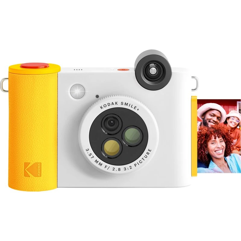 Kodak Smile+ Instant Print Kamera, 5MP, Hvid