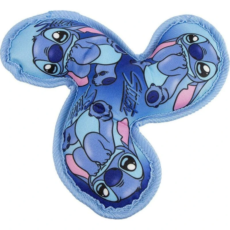 Stitch Frisbee til hund, blå, 23 x 23 x 3 cm