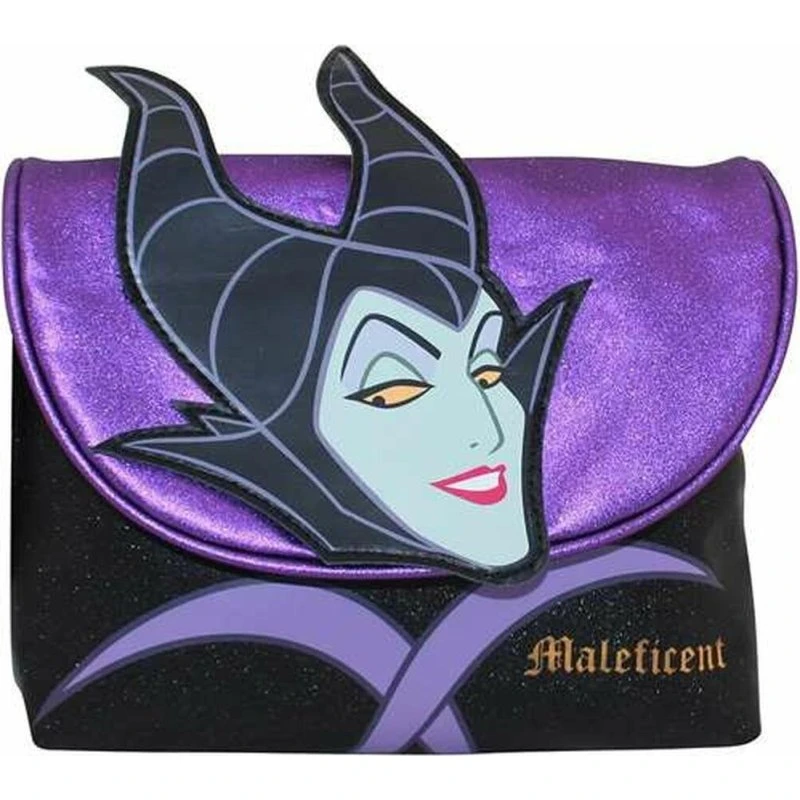 Disney Villains Rejsetoilettaske Maleficent, sort, 19 x 15 x 4 cm