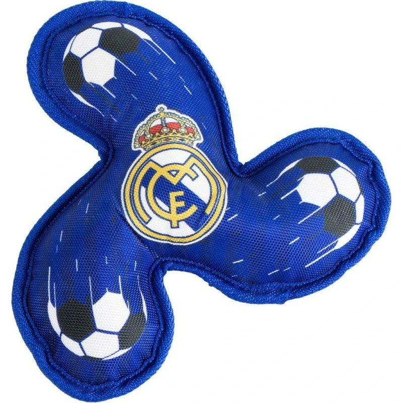 Real Madrid C.F. hundefrisbee, blå, 23 x 23 x 3 cm