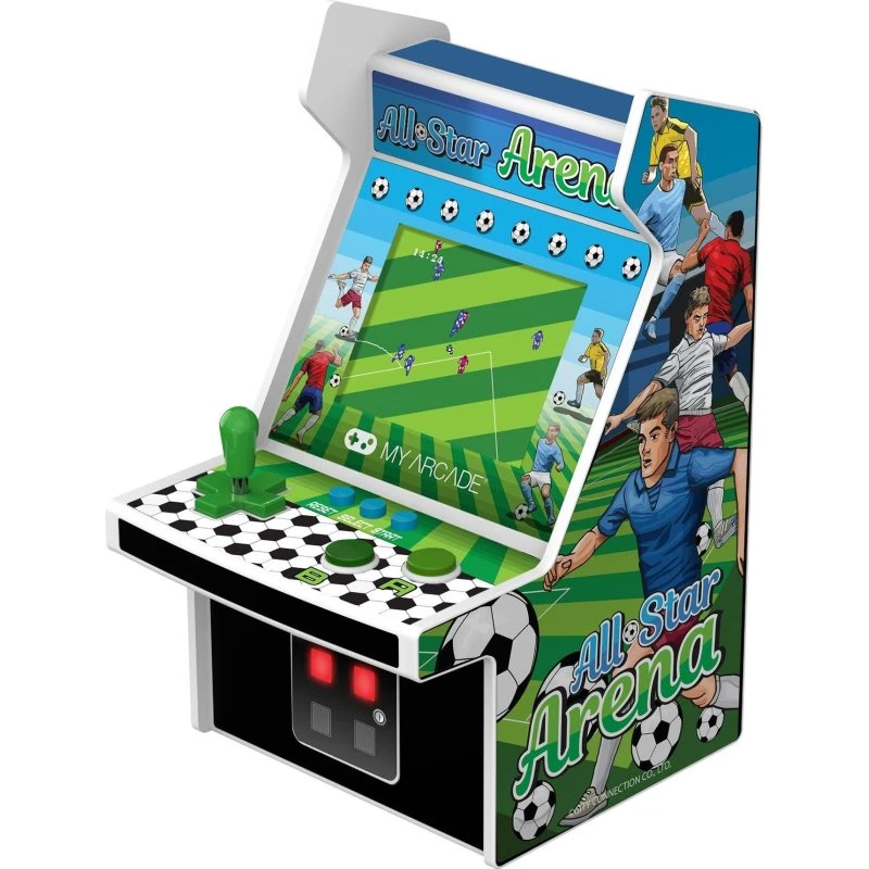 MY ARCADE Micro Player 6.75" All-Star Arena (307 Spil) - Hvid