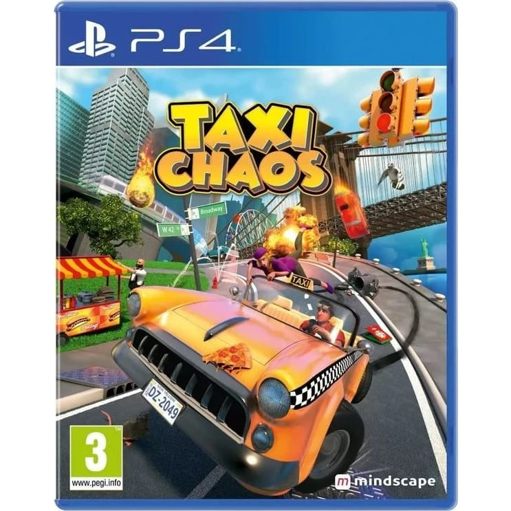 Taxi Chaos (Import) - PlayStation 4 Spil