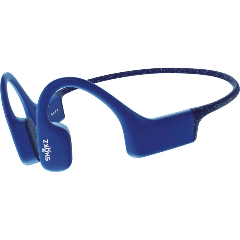 Shokz OpenSwim Blue Bone Conduction Hovedtelefon med MP3