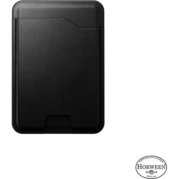 Nomad Leather Mag Wallet med Find My - Sort