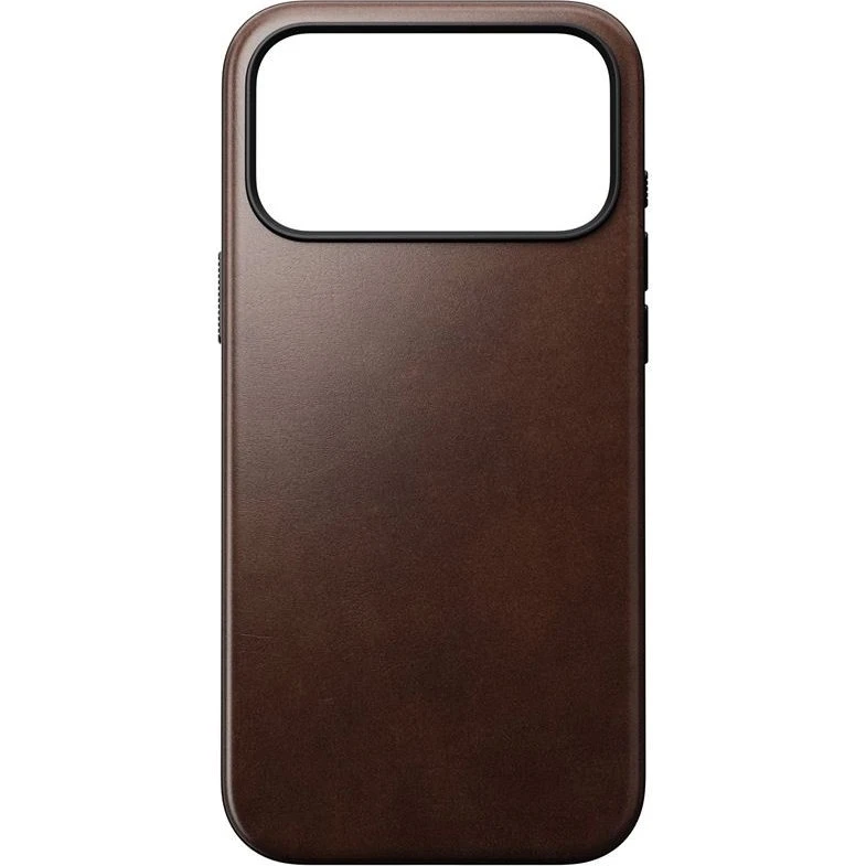 Nomad Modern Leather Case Horween - Rustik Brun til iPhone 17 Pro Max
