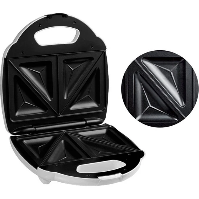 ETA Pievo 0151 90000 Sandwichtoaster Hvid 750 W
