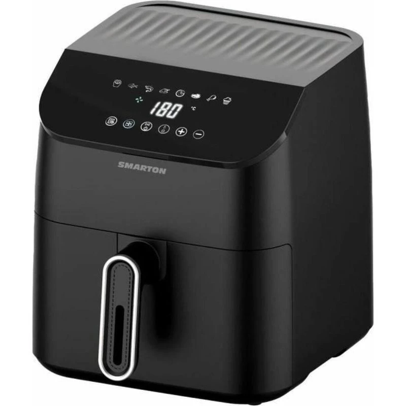 Smarton FR 450 Airfryer, Sort, 4,5 L, 1350 W