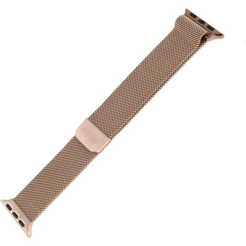 FIXED Mesh Metal Rem til Apple Watch 38/40/41mm Rose Guld