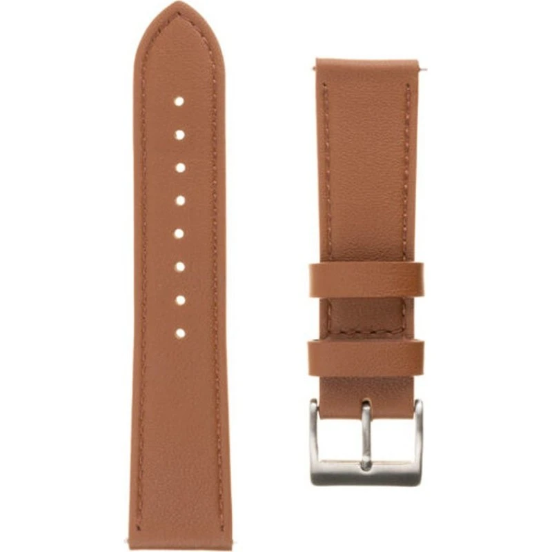 FIXED Lederrem Smartwatch 20mm Brun