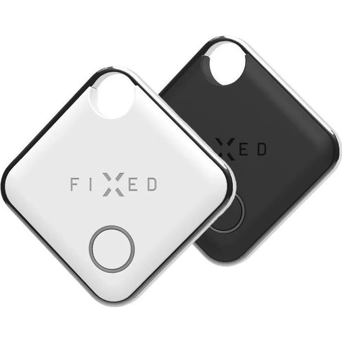 FIXED Tag Tracker 2-pak – Apple Find My, Sort/Hvid