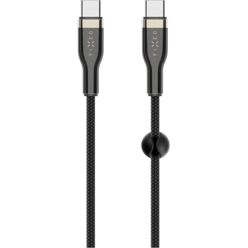 FIXED METAL Series 100W USB-C til USB-C 1,2m Sort