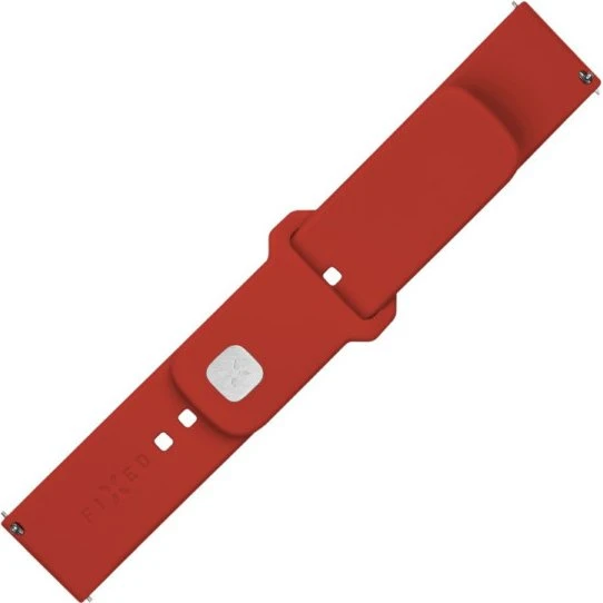 FIXED Silikone Rem til Smartwatch 22 mm Rød
