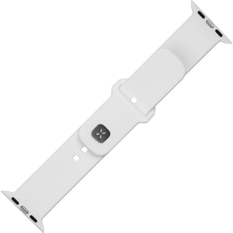 FIXED Silikone Rem Sæt til Apple Watch 42/44/45mm Hvid