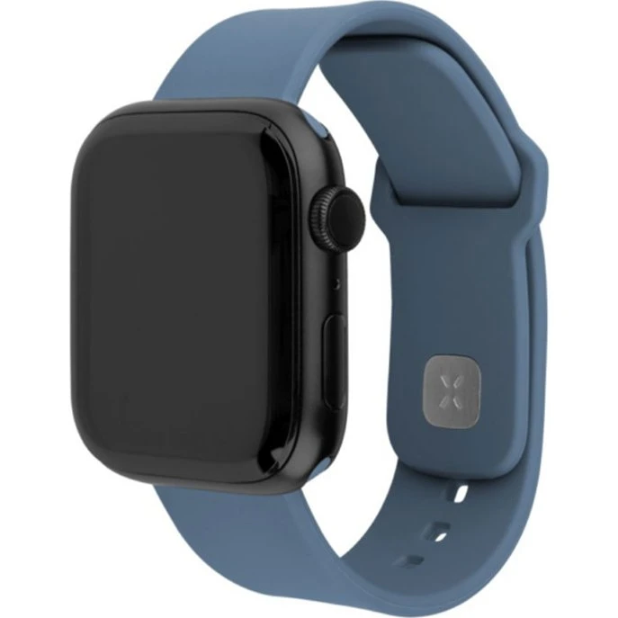 FIXED Sporty Silikonrem til Apple Watch 42/44/45/46mm Grøn-Blå