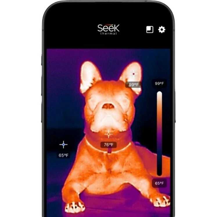 Seek Thermal CQ-DBAX Termokamera, 320x240, sort