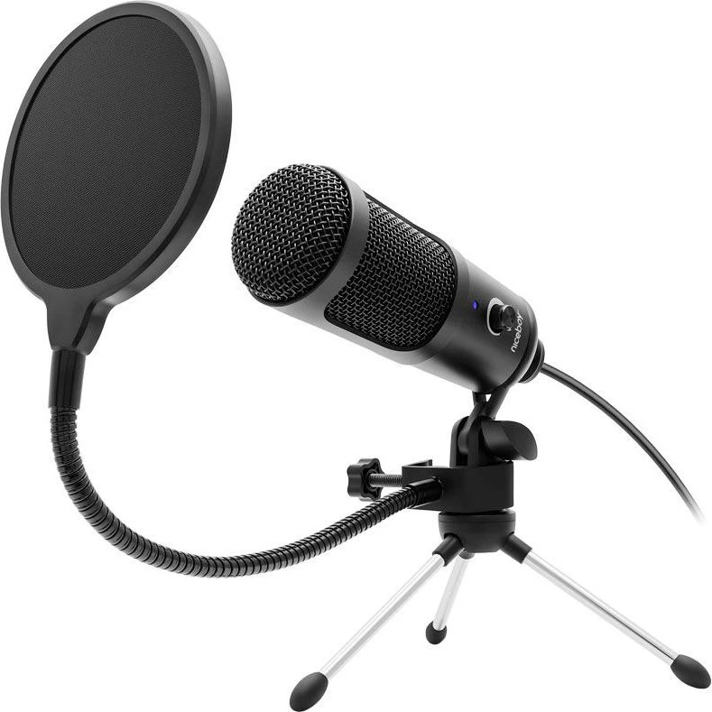 Niceboy VOICE USB-mikrofon med fod