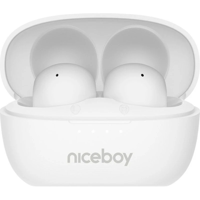 Niceboy HIVE Podsie 4 Hvide In-ear Hovedtelefoner
