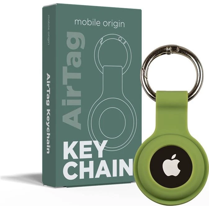 Mobile Origin Airtag Nøglering - Grøn