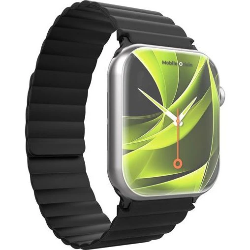 Mobile Origin Magnetic Watch Strap II – Sort/Sort, 44/45/46/49mm