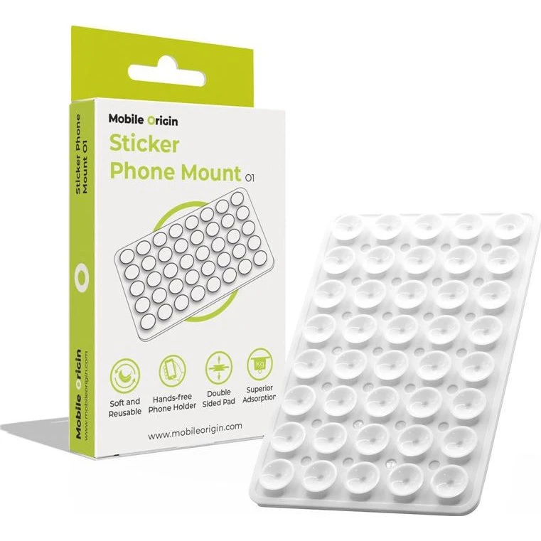 Mobile Origin Sticker O1 Hvid Telefonholder