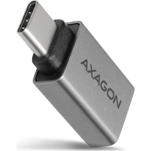 AXAGON RUCM-AFA USB-C til USB-A Adapter, Grå, 10 Gbps