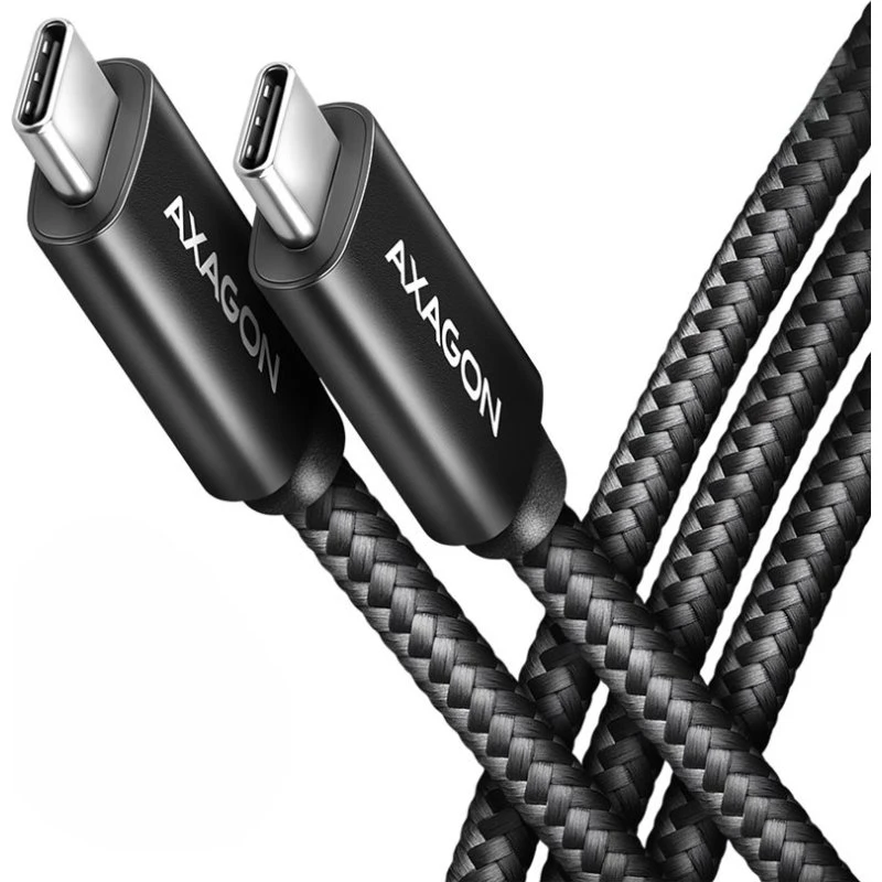 AXAGON BUCM2-CM15AB USB-C 1,5 m, 240 W, sort