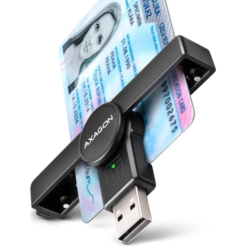 AXAGON USB-A Smartkortlæser CRE-SMPA